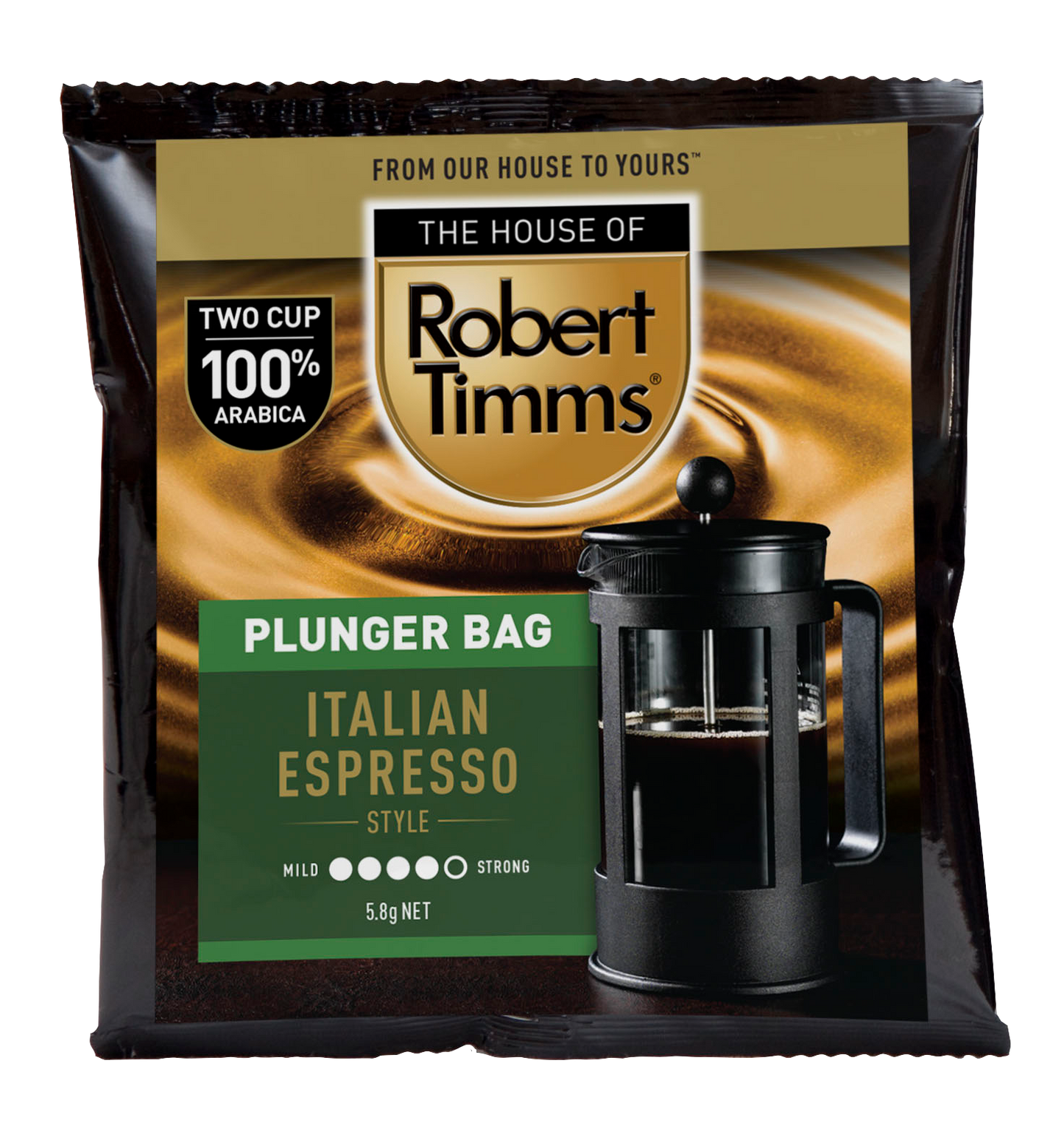 Italian Espresso Coffee Plunger Bags 50s