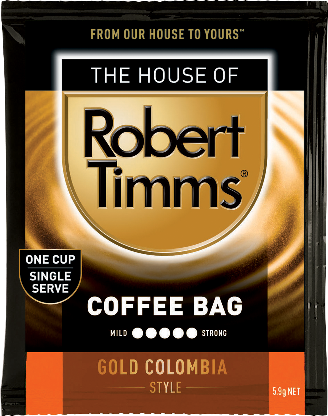 Gold Colombia Coffee Bags 100s