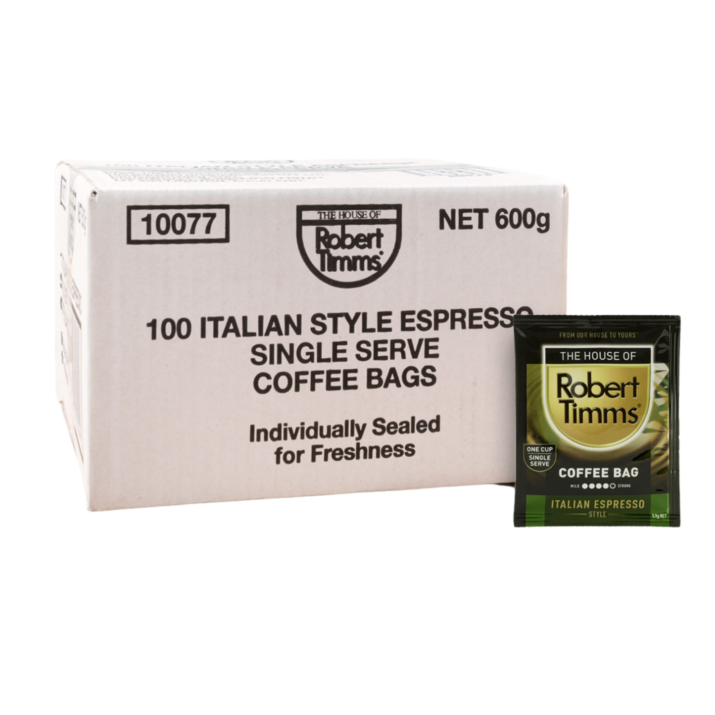 Italian Espresso Coffee Bags 100s