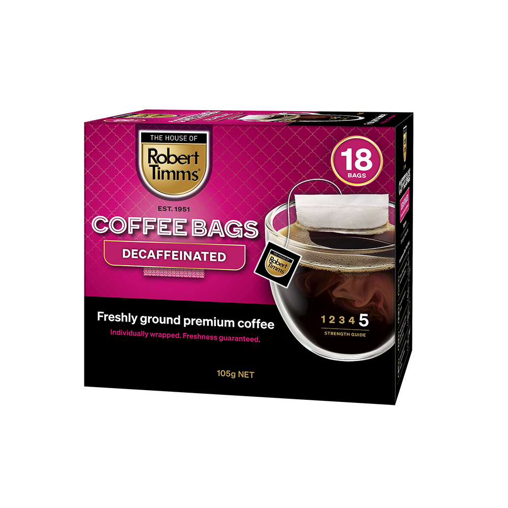 Decaffeinated Coffee Bags 18s