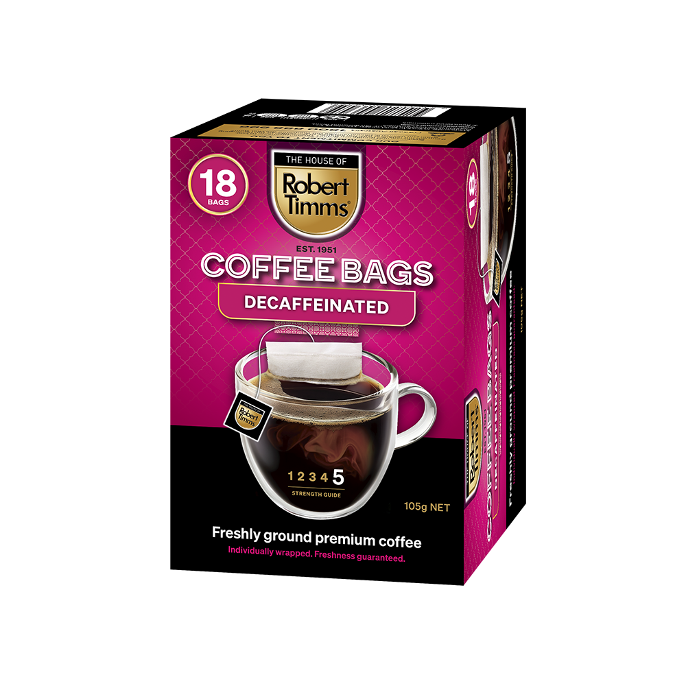 Decaffeinated Coffee Bags 18s