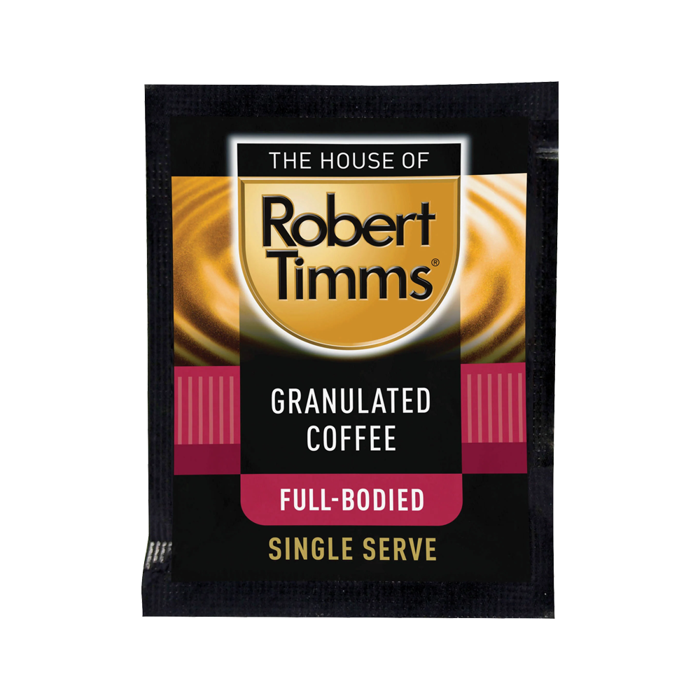 Full-Bodied Granulated Coffee Sachets 1000s