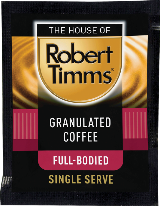 Full-Bodied Granulated Coffee Sachets 1000s