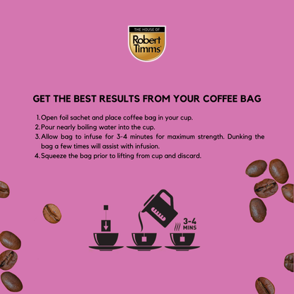 Decaffeinated Coffee Bags 18s