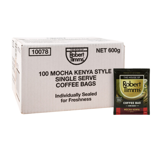 Mocha Kenya Coffee Bags 100s