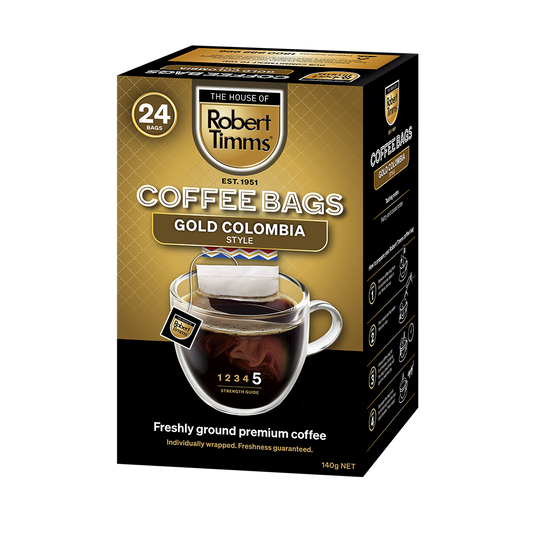 Gold Colombia Coffee Bags 24s
