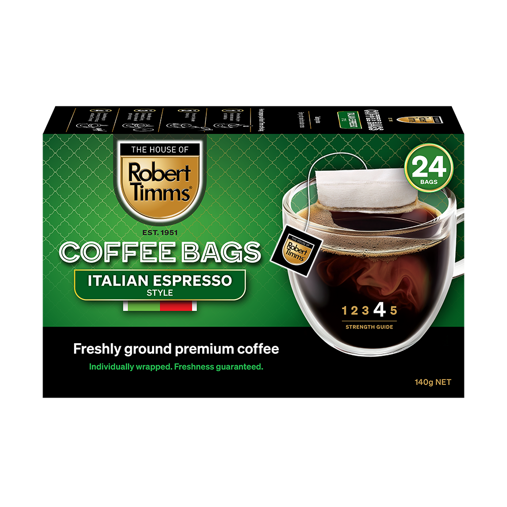 Italian Espresso Coffee Bags 24s