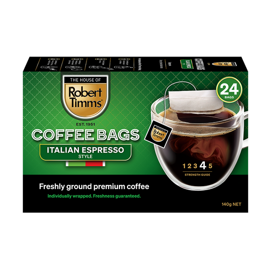 Italian Espresso Coffee Bags 24s