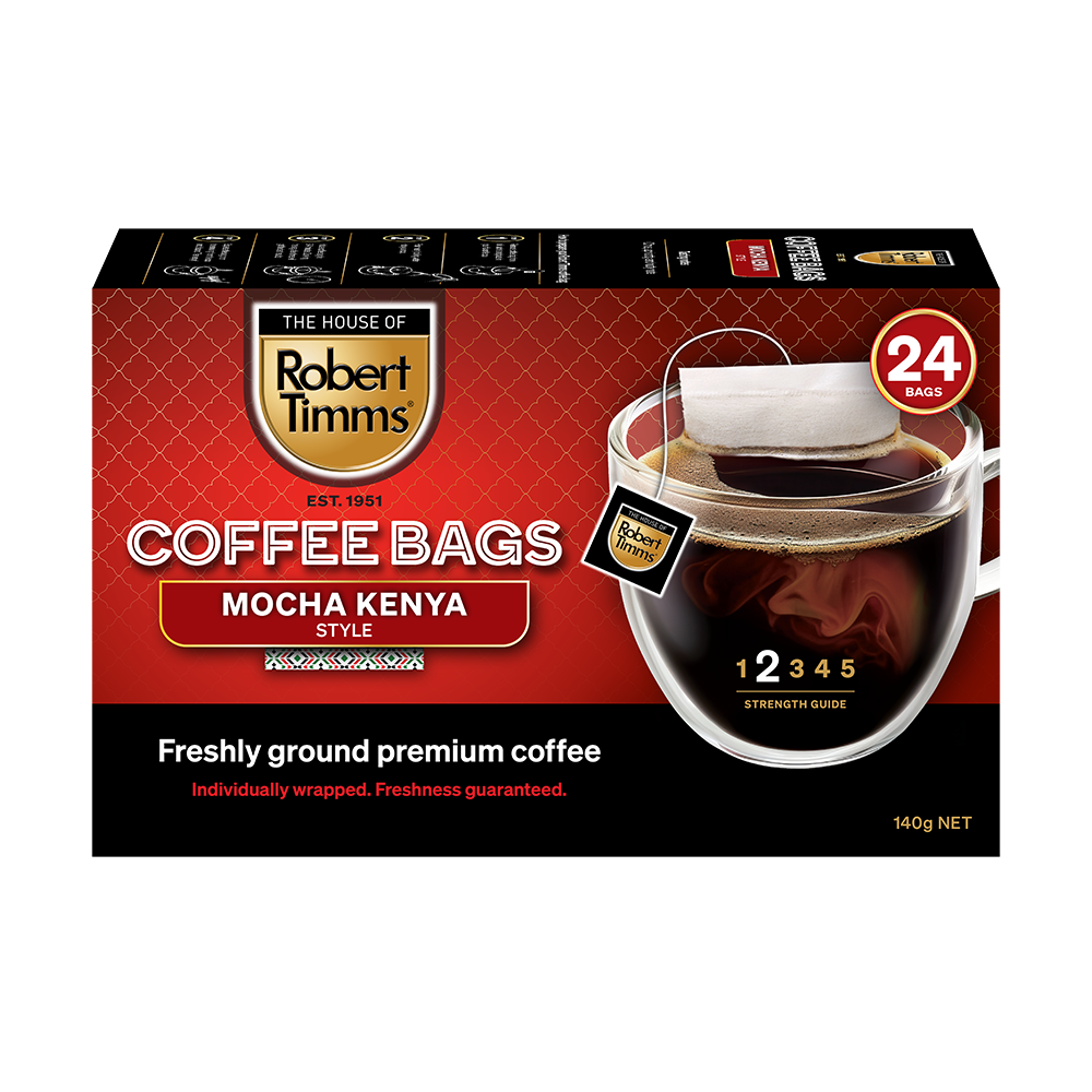 Mocha Kenya Coffee Bags 24s