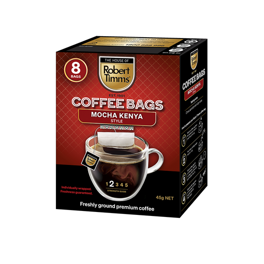 Mocha Kenya Coffee Bags 8s