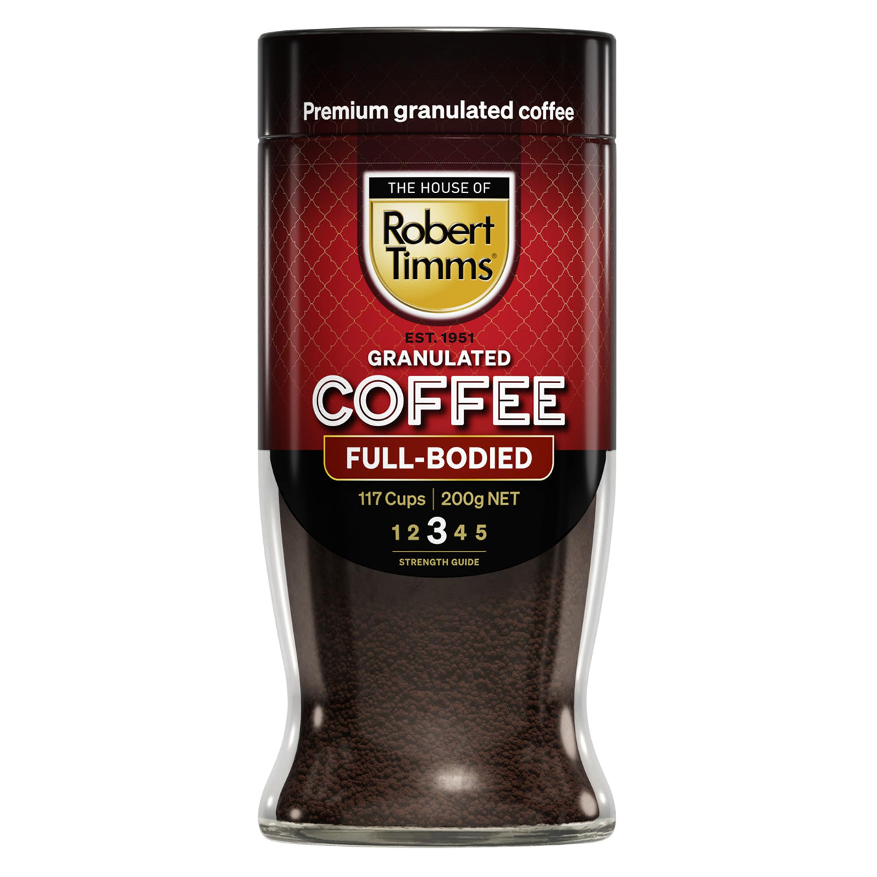 Full-Bodied Granulated Coffee 200g