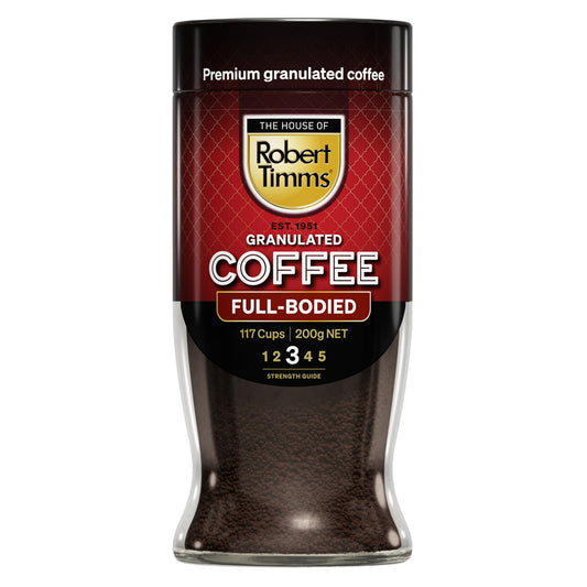 Full-Bodied Granulated Coffee 200g
