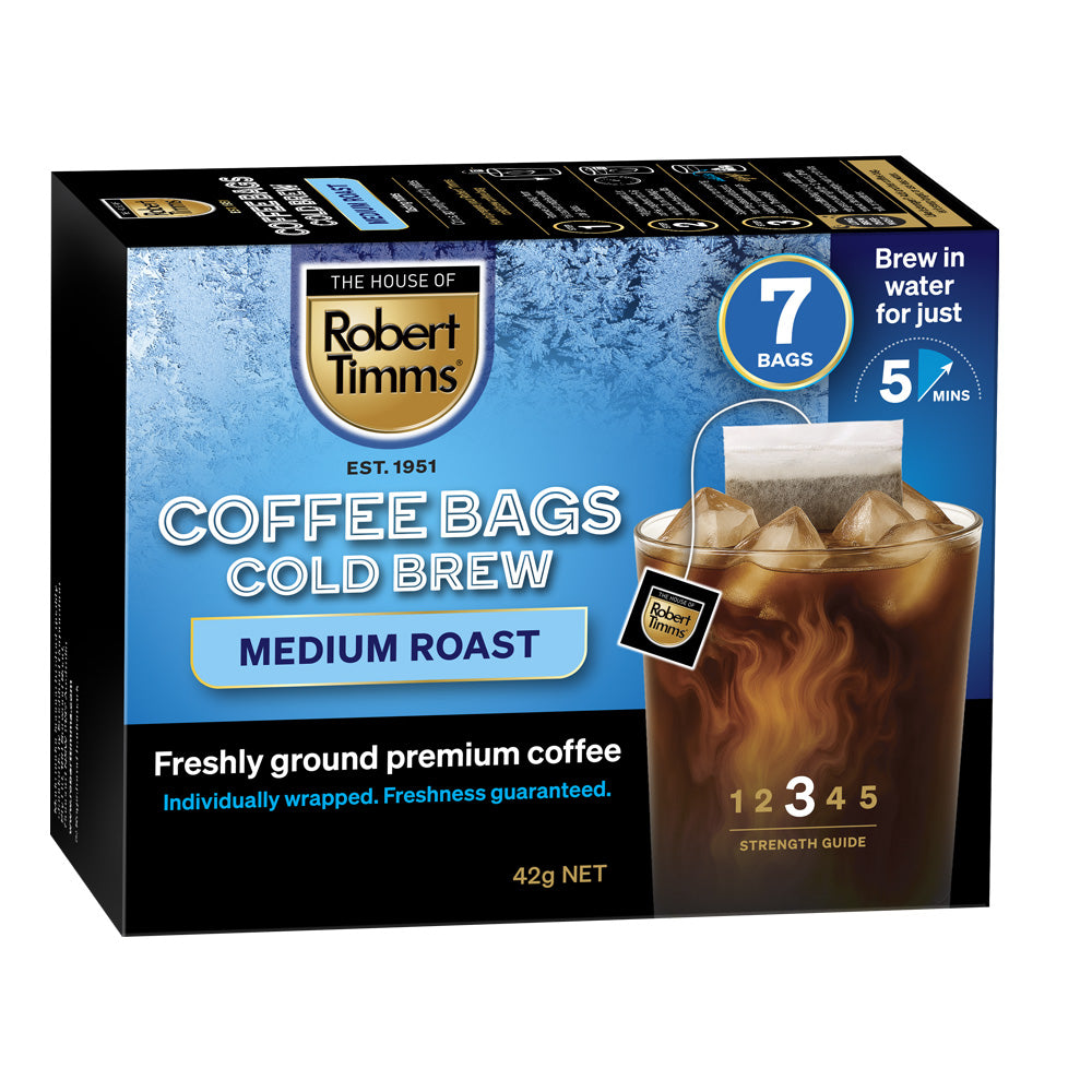 Cold Brew Medium Roast Coffee Bags 7s