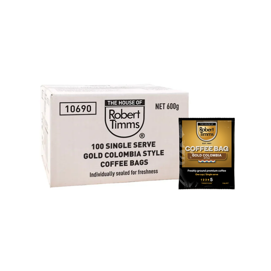Gold Colombia Coffee Bags 100s