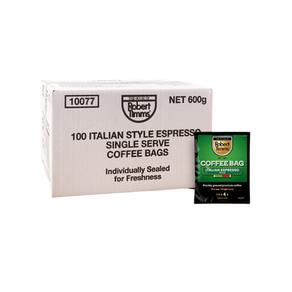 Italian Espresso Coffee Bags 100s