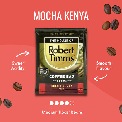 Mocha Kenya Coffee Bags 28s